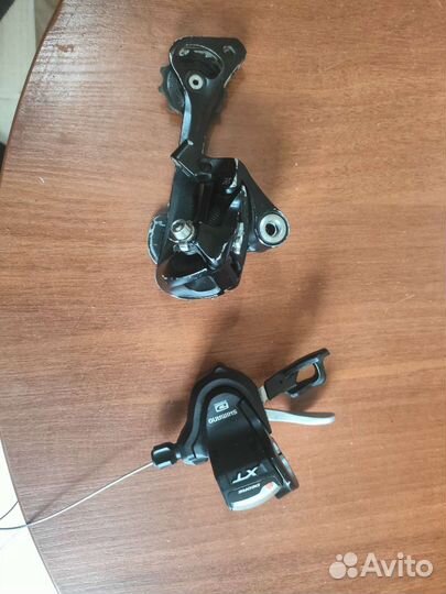 Shimano xt m780 переключатель и манетка