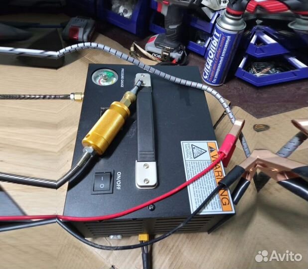 Компрессор высокого давления 300 бар 12/220V Kosta