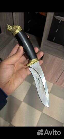 Нож складной ручной работы