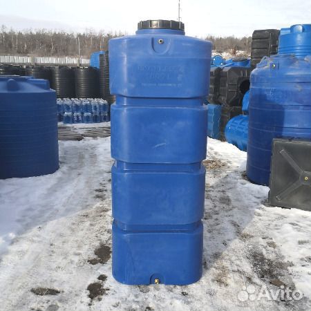 Ёмкость для воды пв 1000 л. (ecoplast)