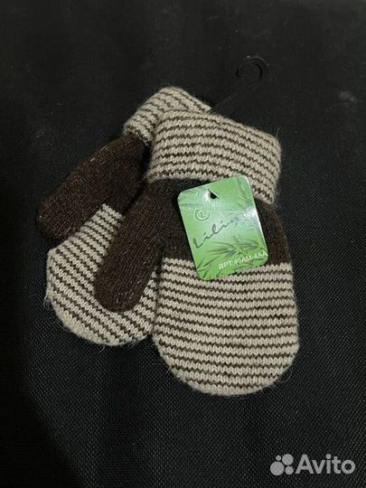 Варежки детские 2-3 года зимние