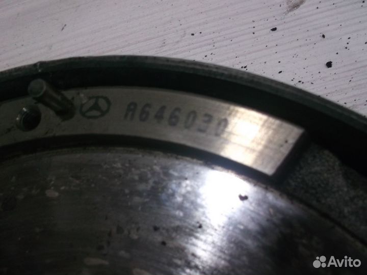Маховик дизельный на мерседес двигатель 646