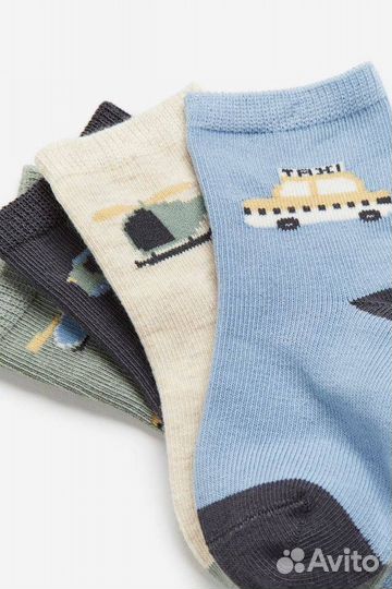 Носки 4 пары Н&М 13/15, 22/24