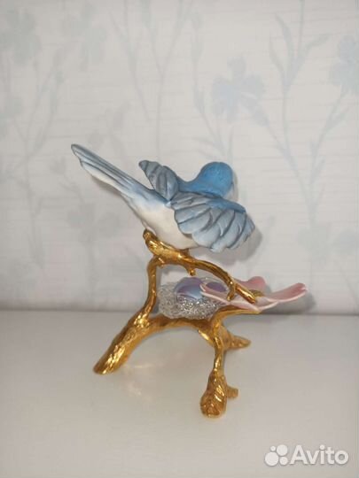 Статуэтка птичка с гнездом Малайзия