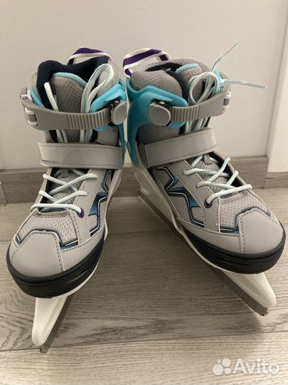 Коньки Oxelo детские раздвижные 35-38