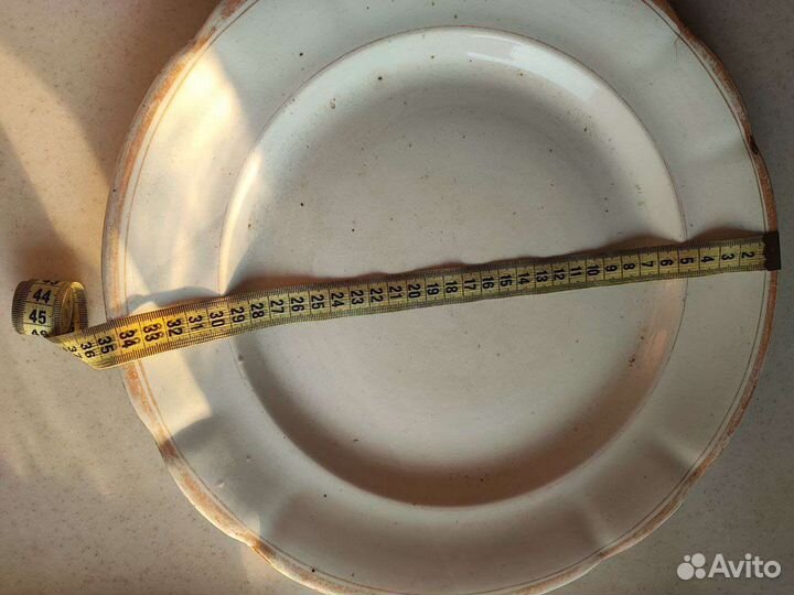 Тарелка всеукртрест советская