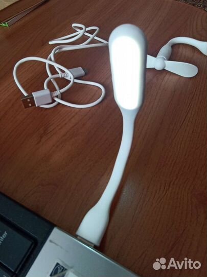 USB: Лампа, вентилятор и зарядное