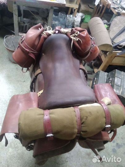 Комплект кавалерийского драгунского седла СССР
