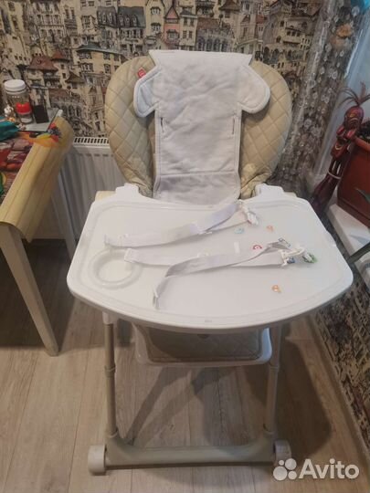 Стульчик для кормления happy baby