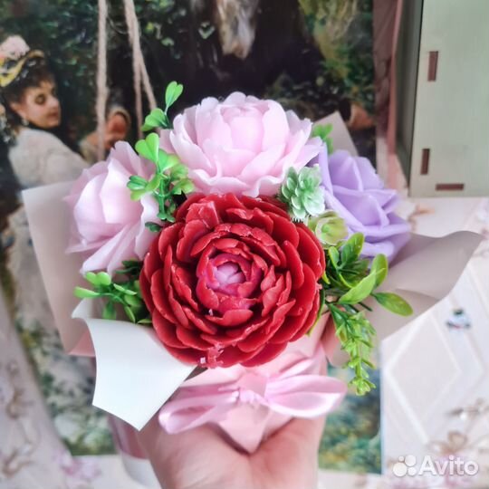 Мыло ручной работы.8 марта