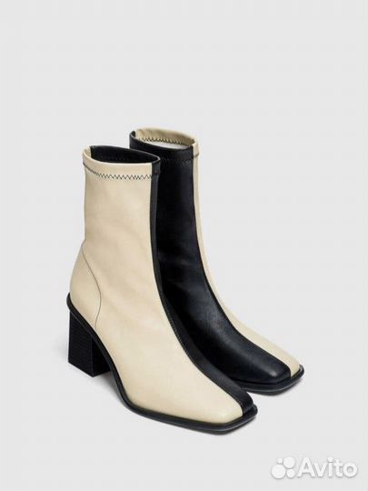 Ботильоны колорблок pull&bear