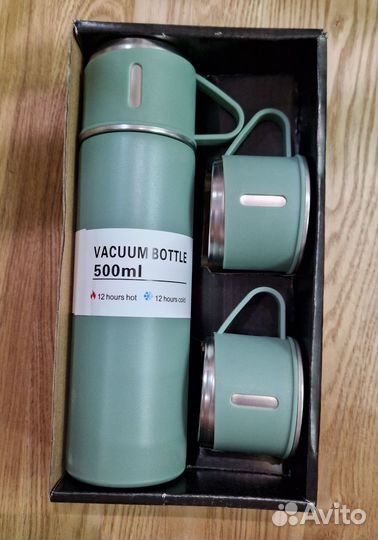 Набор термос с кружками