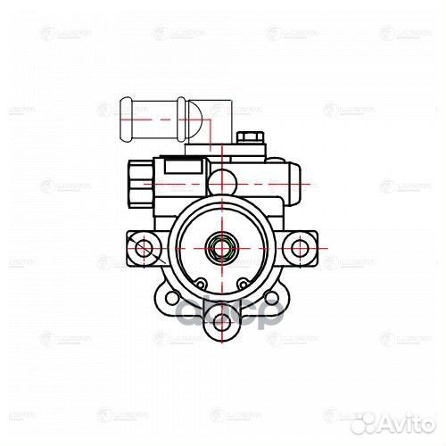 Насос гур для а/м Chevrolet Cruze (09) 1.4i/1