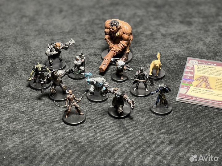 Dungeons & Dragons Miniaturs Wizards Миниатюры