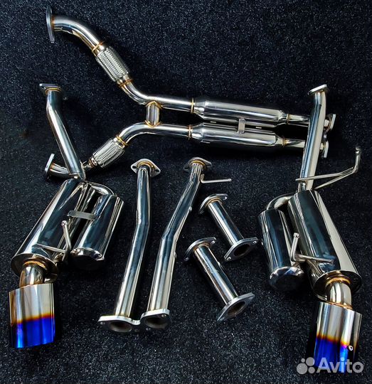 Выхлопная трасса - Nissan 350Z, G35 Infiniti FX35