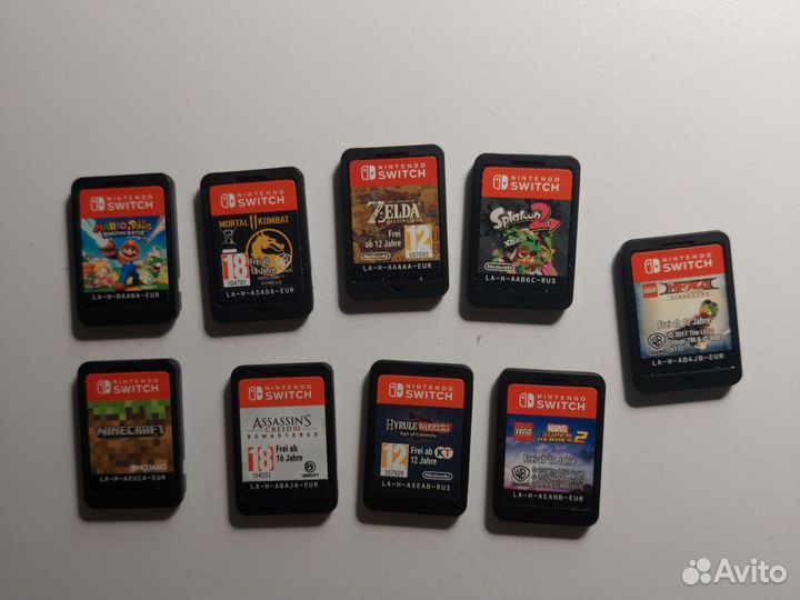 Портативная игровая приставка nintendo switch