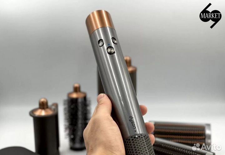 Стайлер Dyson Airwrap Complete Long HS05 Nickel