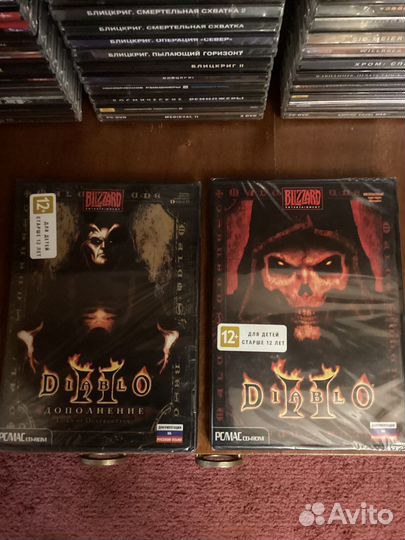 Diablo 2 dvd box запечатанные