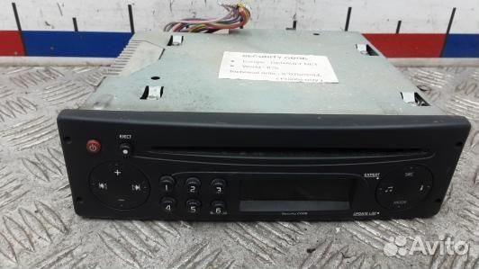 Магнитола renault kangoo 1 (1BL11I401)