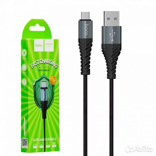 Кабель USB - микро USB Hoco x38 2.4A
