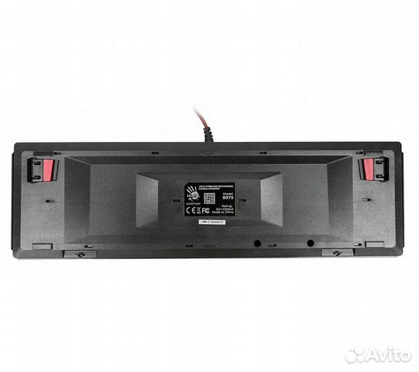 Механическая клавиатура A4Tech Bloody B975, черный