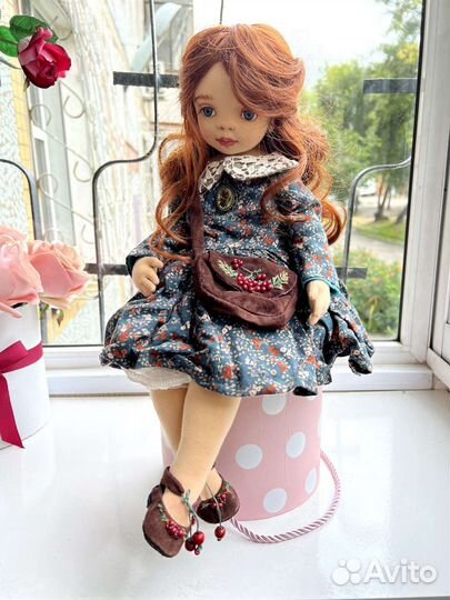 Коллекционная кукла ручной работы