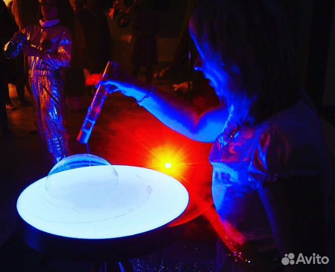 Шоу мыльных пузырей