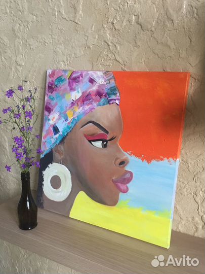 Картина Афро