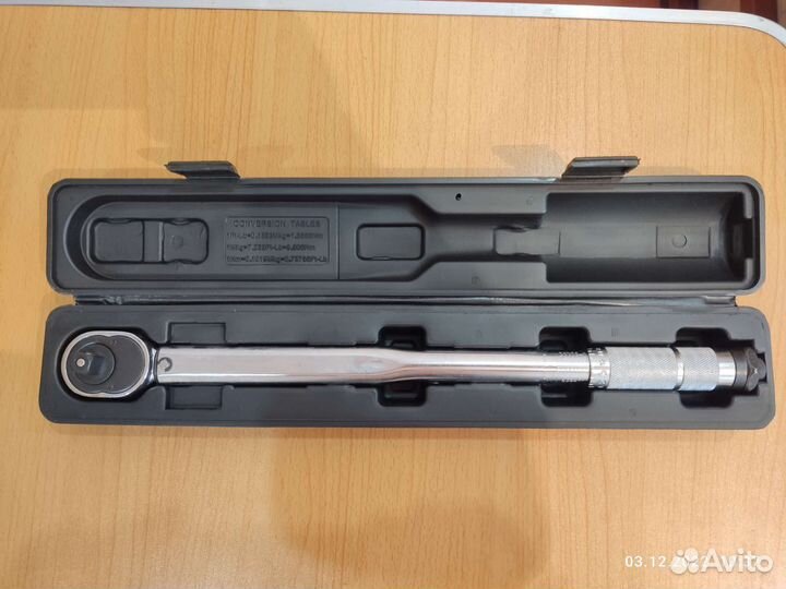 Динамометрический ключ 28-210Нм (2,9-21,4Кгс/м)