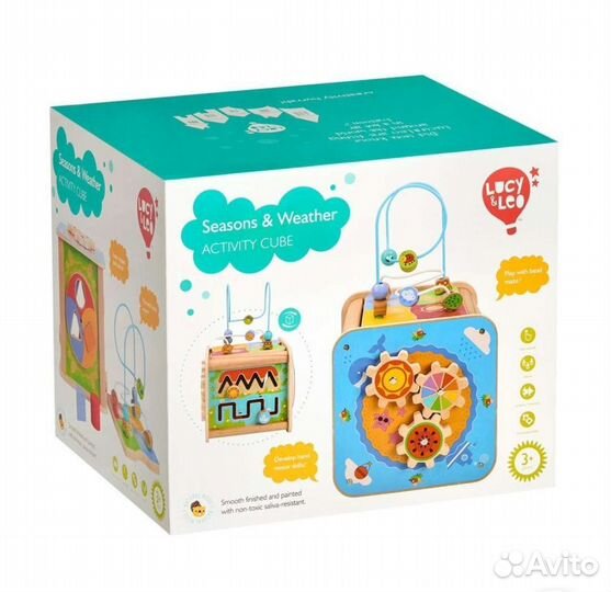 Развивающий куб Lucy & Leo