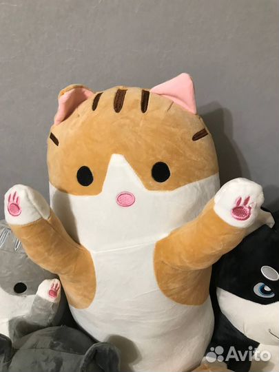 Кот ботон, мягкая игрушка, подушка, подарок