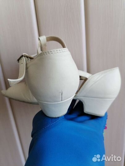 Детские туфельки для бальных танцев. Размер 19