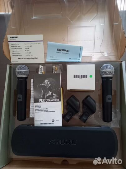 Система беспроводных микрофонов Shure