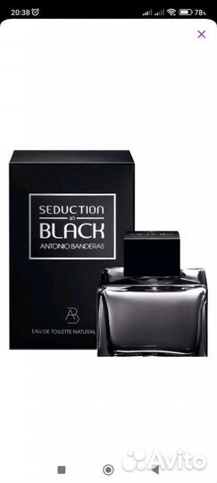 Antonio Banderas Seduction In Black, 100 мл