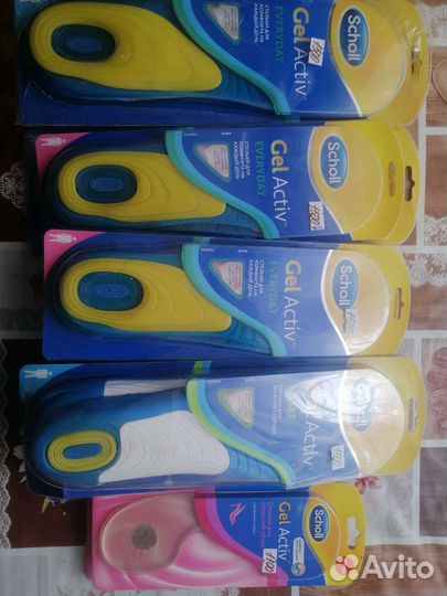 Стельки для обуви Scholl