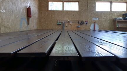 Планкен из хвои. 120-140мм шир. 20мм толщ. ав