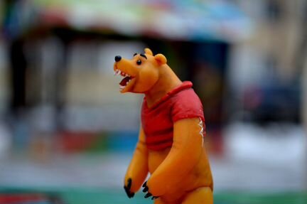 Винни-Пух. Дисней. Фигурка из полимерной глины