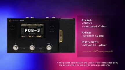 Hotone Ampero One гитарный процессор