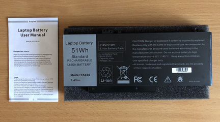 Аккумулятор для ноутбука Dell E5450