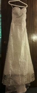 Платье свадебное новое М с подъюбником