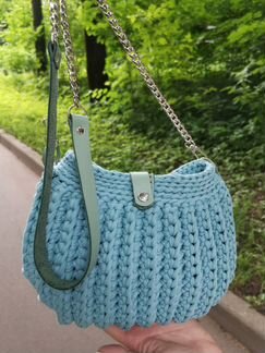 Сумка ручной работы из нат. материалов