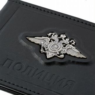 Кожаная обложка для удостоверения 