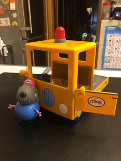 Peppa pig Пеппа экскурсионный автобус,самолет,эвак