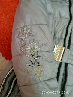 Пуховик для девочки 9-11 лет