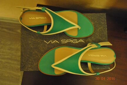 Сандалии женские Via Spiga, новые, р.36