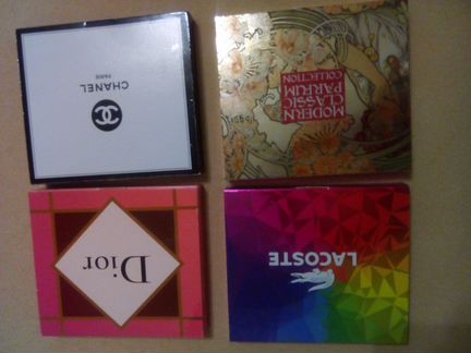 Наборы духов.Диор.Шанель.Лакоста.Эклат и др