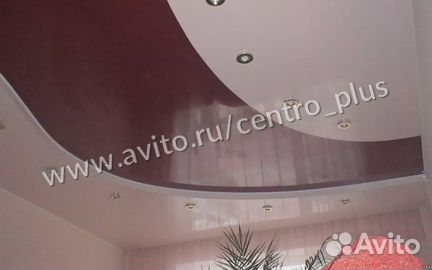 Натяжные потолки любой сложности