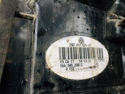 Фонарь правый Volkswagen Tiguan