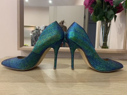 Туфли зеленые Steve madden