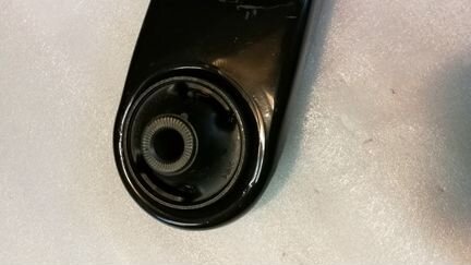 Рычаг Солярис Solaris левый в сборе Корея